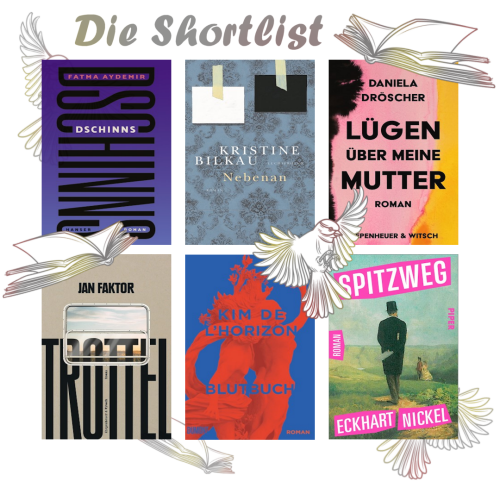 Deutscher Buchpreis 2022 Die Shortlist